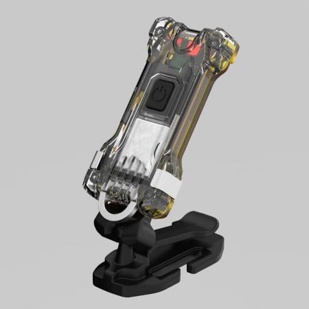 Armytek Zippy Extended Set WR (Yellow Amber) 3 in 1, Multitaschenlampe, Schlüsselbundlampe, Stirnlampe, mit Clip