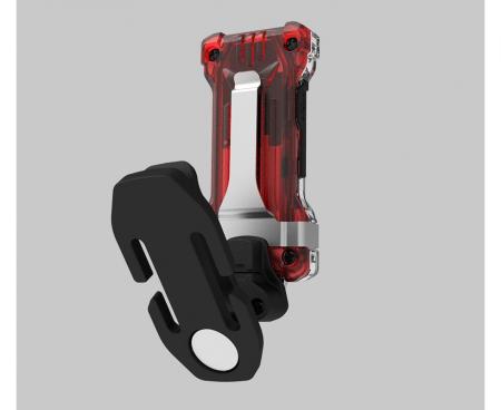 Armytek Zippy Extended Set WR (Red Ruby), Multitaschenlampe, Schlüsselbundlampe, Stirnlampe, mit Clip
