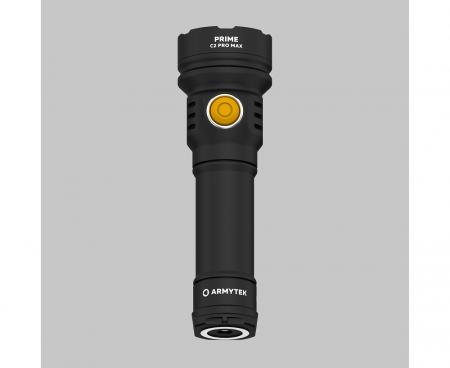 Armytek Prime C2 Pro Max Magnet USB Taschenlampe mit Magnethalterung akkubetrieben Warmes Licht
