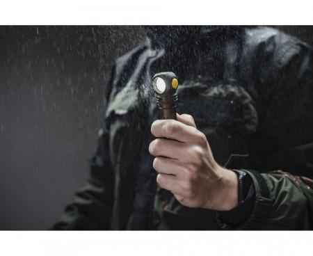 Armytek Wizard C2 Pro Magnet USB Olive Taschen- und Stirnlampe mit Magnethalterung akkubetrieben weißes Licht
