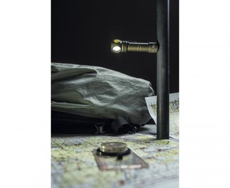 Armytek Wizard C2 Pro Magnet USB Olive Taschen- und Stirnlampe mit Magnethalterung akkubetrieben weißes Licht