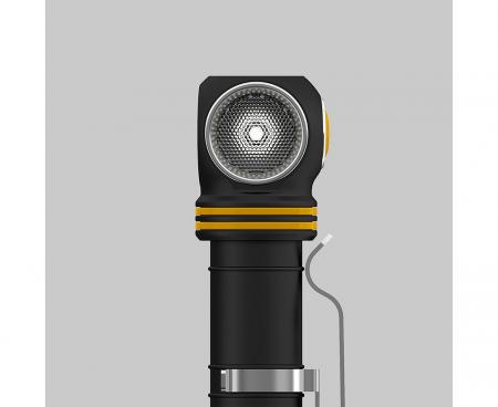 Armytek Elf C2 USB-C Taschen- und Stirnlampe mit Magnethalterung / Stirnhalterung akkubetrieben Warmes Licht
