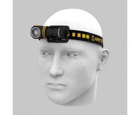 Armytek Elf C1 USB-C Taschen- und Stirnlampe mit Magnethalterung / Stirnhalterung akkubetrieben neutralweißes Licht