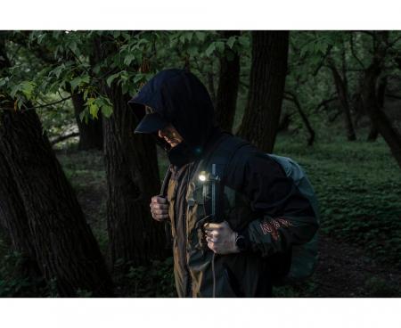 Armytek Elf C1 USB-C Taschen- und Stirnlampe mit Magnethalterung / Stirnhalterung akkubetrieben neutralweißes Licht