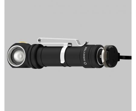 Armytek Wizard C2 Pro Max Stirnlampe und Taschenlampe akkubetrieben neutralweißes licht