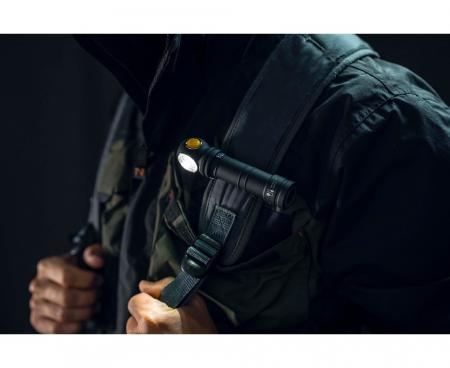 Armytek Wizard C2 Pro Max LR Taschen- und Stirnlampe mit Magnethalterung / Stirnhalterung akkubetrieben