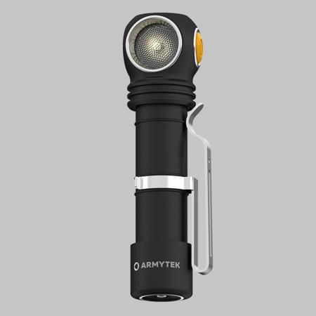Armytek Wizard C2 Pro Nichia Magnet USB Stirnlampe und Taschenlampe akkubetrieben warmes licht