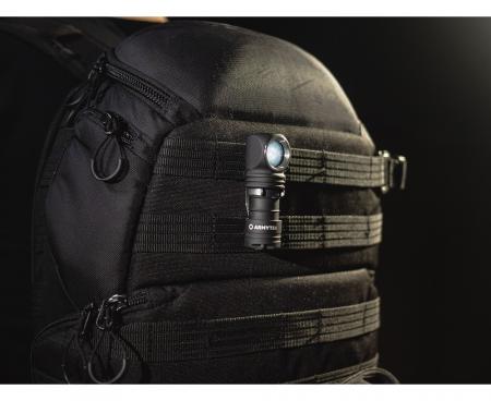 Armytek Wizard C1 Pro Magnet USB Taschenlampe und Stirnlampe 4 in1 mit Magnethalterung akkubetrieben (weißes Licht)