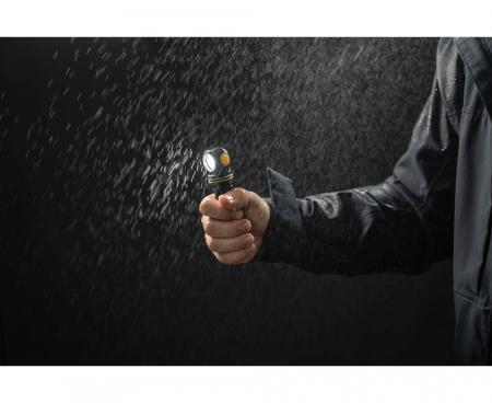 Armytek Elf C2 Max LR Taschen- und Stirnlampe mit Magnethalterung / Stirnhalterung akkubetrieben neutralweißes Licht