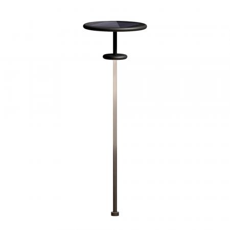 Sigor Klewe Planet B Akku-Solarleuchte 1000mm 3,2W 205lm IP65 3000K 3600mAh Ra80 graphitgrau