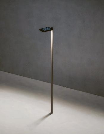 Sigor Klewe Link-Leuchtenkopf ohne Mast Akkusolarleuchte 5W 425lm IP65 3000K 8800mAh Ra80 anthrazit