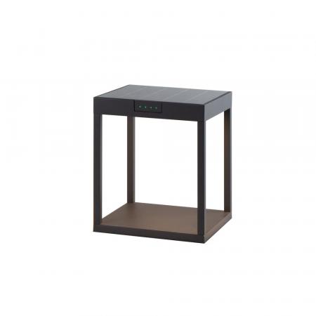 Sigor Klewe Radia Ground Akku-Solarleuchte 245mm 3W 235lm 3000K 4400mAh Ra80 graphitgrau