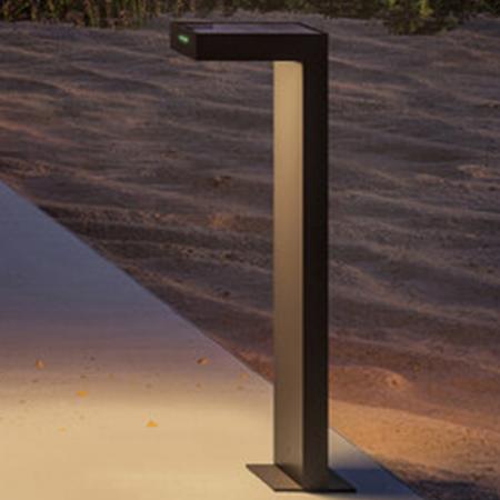 Sigor Klewe Ala Ground Maxi Akku-Solarleuchte 650mm 2,2W 165lm IP65 3000K 2200mAh Ra80 graphitgrau