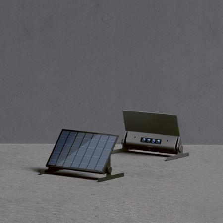 Sigor Klewe Elektron Solarladestation anthrazit kompatibel mit: Show, Axent,Stem und Pin