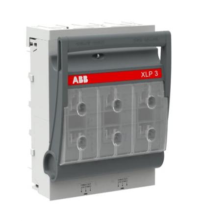 ABB XLP3-A60/120-B-below Sich. Lasttrennsch. 630A ohne Klemmen u. Schrauben NH-Si. Gr. 3 Phasenabst. 60mm 3-polig