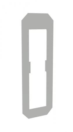 ABB FF-XLP00-1P1 Frontrahmen für einen 1-poligen XLP00