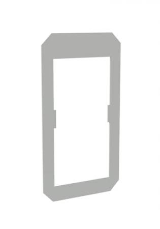 ABB FF-XLP00-1P2-2P1 Frontrahmen für einen 2-poligen XLP00 oder zwei 1-polige XLP00