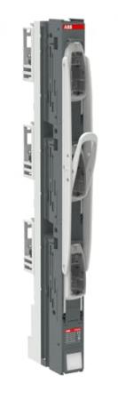 ABB ZHBM00-3P-M8 Sicherungslasttrennschalter 3-polig schaltbar High Version 3xM8 Bolzen NH-Si. Gr. 00 Phasenabstand 185 mm für Al/Cu Anschluss geeignet