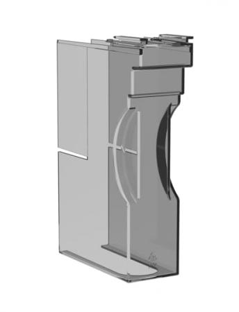 ABB CS-ZLBM/ZHBM00-L177 ZLBM/ZHBM00 Kabelabdeckung Gr. 00 Länge 177 mm