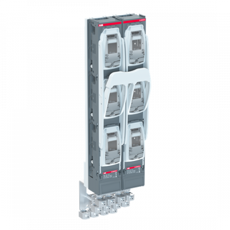 ABB ZLBM1250A-3P-V Sicherungslasttrennschalter 3-polig schaltbar 6xV-Klemme NH-Si. Gr. 3 Phasenabstand 185 mm für Al/Cu Anschluss geeignet