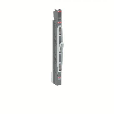 ABB ZLBM00-3P-V-EFM Sicherungslasttrennschalter 3-polig schaltbar Low Version 3xV-Klemme NH-Si. Gr. 00 Phasenabstand 185 mm Si-Überw für Al/Cu Anschluss geeignet