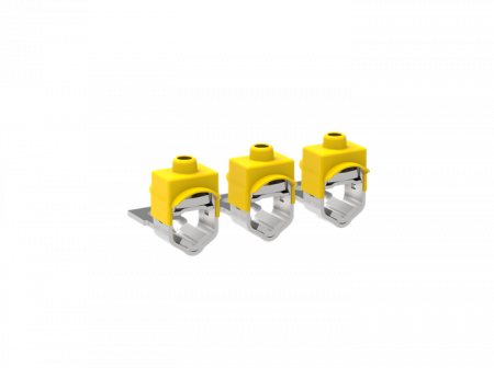 ABB VC-ZLBM/ZHBM123-300-STS-CB V-Klemmensatz Querschnitt 120-300mm² VPE 3 inkl. Isolierkap.+CuSchiene für Al/Cu