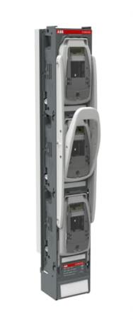 ABB ZLBM3-3P-BC-Right Sich.Lasttrennschal. 3pol. S.schienenv. rechts NH3 Phas.abst. 185mm für Al/Cu