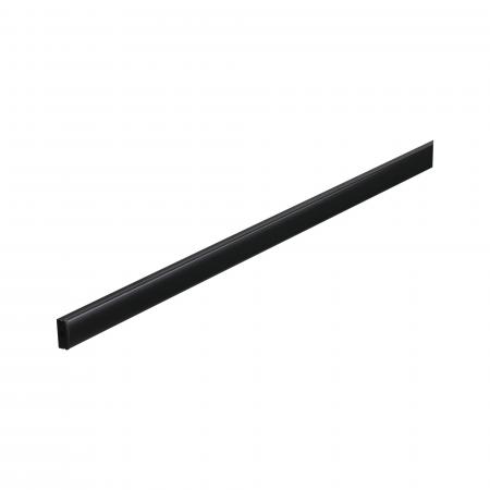 Paulmann 70522 Base Profil mit schwarzem Diffusor 1m schwarz eloxiert/schwarz Alu/Kunststoff