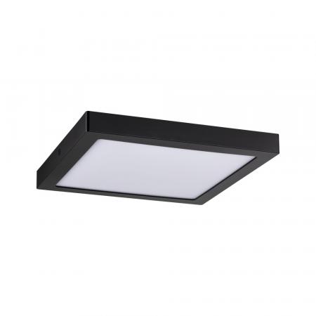 Paulmann 70985 WallCeiling Abia LED-Panel 300x300mm 22W Schwarz matt Kunststoff