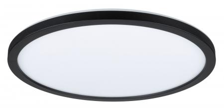 Paulmann 71012 LED Panel Atria Shine Backlight rund modern 293mm neutralweiß Schwarz