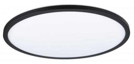 Paulmann 71013 LED Panel 3-Stufen-dimmbar Atria Shine Backlight modern rund 420mm neutralweiß Schwarz dimmbar