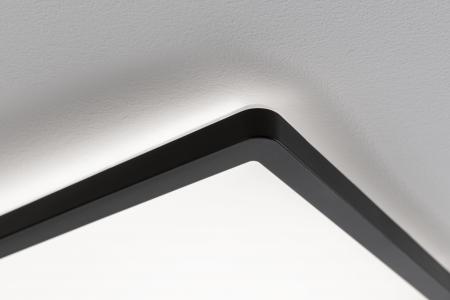 Paulmann 71014 LED Panel Atria Shine Backlight eckig 190x190mm modern neutralweiß Schwarz