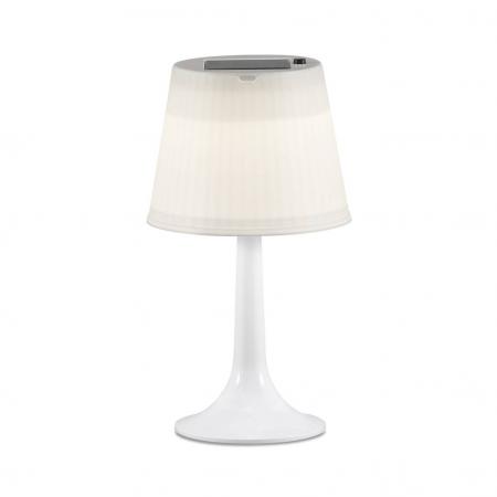 Konstsmide 7109-202 Assisi Outdoor Tischleuchte weiß