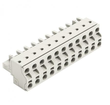 WAGO 721-2211/026-000 2-Leiter-Federleiste 11-polig 2,5 mm² Push-in CAGE CLAMP