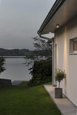 LED Wandleuchte VARESE aus Aluminium mit High Power in Dunkelgrau IP54 von Konstsmide