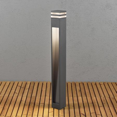 Konstsmide 7945-370 Massa Wegeleuchte anthrazit lackiertes Aluminium, klares Acrylglas