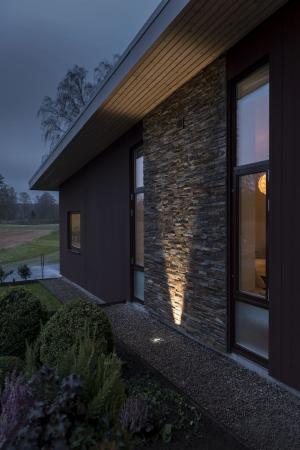 Konstsmide 7994-310 Bodenspot Edelstahl 304, klares Glas