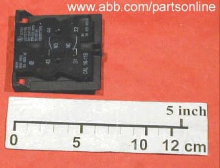 ABB CAL16-11B Hilfskontaktblock,1S+1Ö, für EK550, EK1000 Schütze