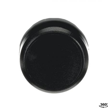 ABB MP1-10B Drucktaster, schwarz, flach-tastend, Frontring, Kunststoff schwarz nicht beleuchtbar