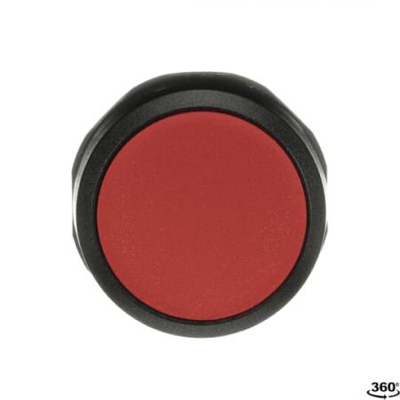 ABB MP2-10R Drucktaster rastend flach, rot, Frontring Kunststoff schwarz, nicht beleuchtbar