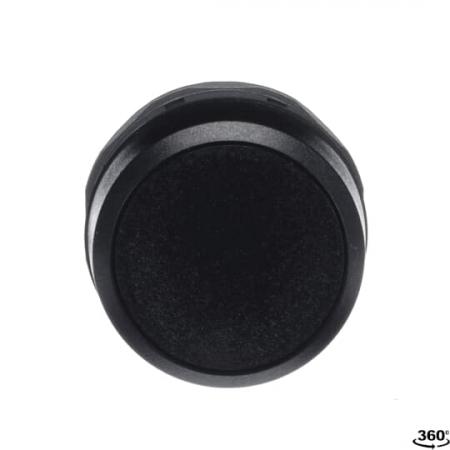 ABB MP2-10B Drucktaster rastend flach, schwarz, Frontring Kunststoff schwarz nicht beleuchtbar