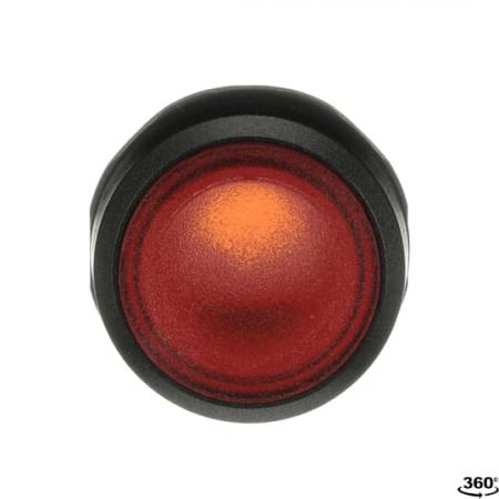 ABB MP2-11R Leuchtdrucktaster, rot, flach-verrastend, Frontring, Kunststoff schwarz beleuchtbar