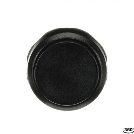 ABB MP3-10B Drucktaster, schwarz, hoch-tastend, Frontring, Kunststoff schwarz nicht beleuchtbar