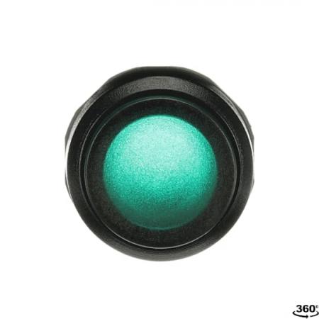 ABB MP3-11G Leuchtdrucktaster, grün, hoch-tastend, Frontring, Kunststoff schwarz beleuchtbar