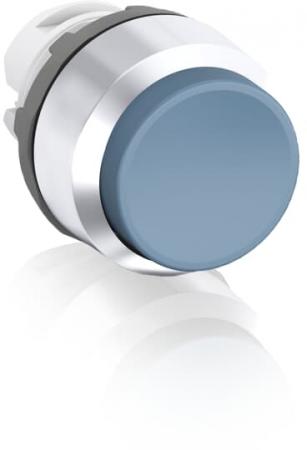 ABB MP3-20L Drucktaster, blau, hoch-tastend, Frontring, Kunststoff verchromt nicht beleuchtbar