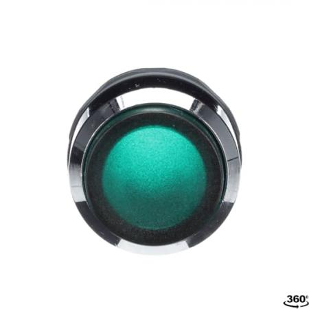 ABB MP3-31G Leuchtdrucktaster, grün, hoch-tastend, Frontring, Metall verchromt beleuchtbar