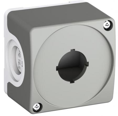 ABB CEP1-0 Leergehäuse grau für 1 Befehlsstelle, CombiLine-Compact