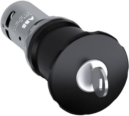 ABB CE4K1-10B-11 Maschinen-Stop-Taster, 1 Schließer + 1 Öffner, Compact