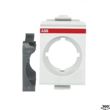 ABB MA1-8001 Adapter Verteilereinbauset, DIN-Schienenadapter mit 1 Dummy-Block