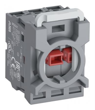ABB M3SSC7-30B Wahlschalter 3 Positionen schwarz, tastend, Rückstellung von A nach B Frontring Metall verchromt, nicht beleuchtbar, kurzer Drehgriff